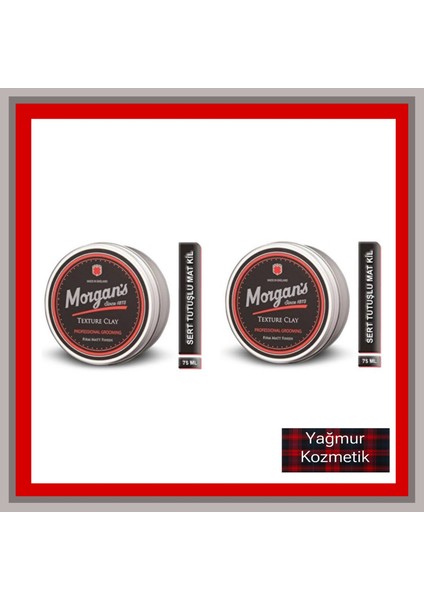 Pomade Texture Clay 75 X75ml 2li