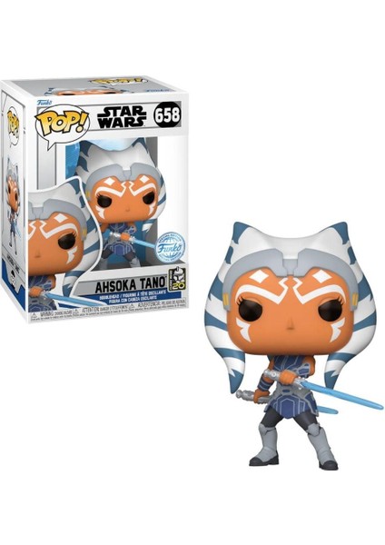 Pop Disney Star Wars: Clone Wars Ahsoka Tano Special Edition NO:658 Bobble Head