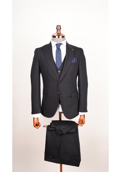 Ssa 2610 Düz Kumaş Yelekli & Duble Paça Takım Elbise fiyatları