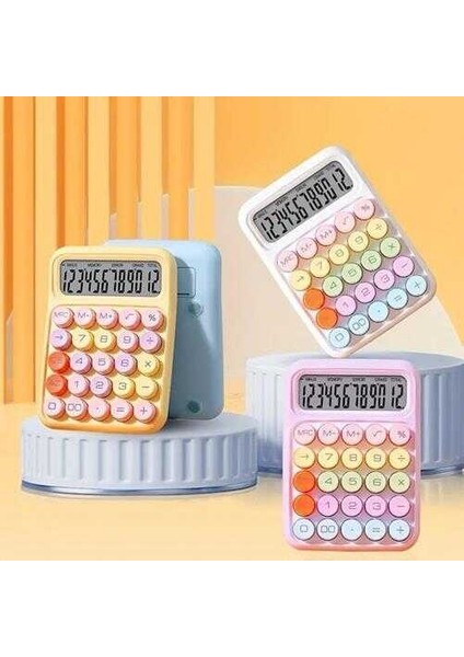 Runzon RZ-817 Bilgisayar Tuş Pastel Renk Hesap Makinası fiyatları