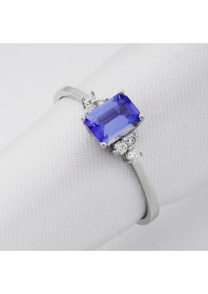 Pırlanta Tektaş Tanzanite Yüzük modelleri