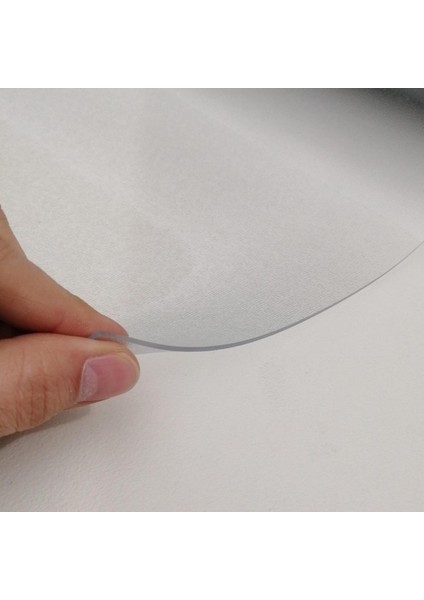 1,2 mm Renksiz Buzlu Şeffaf PVC Kalın Koruyucu Masa Örtüsü (Cam / Lake / Mermerde Yapışma İzi Yapmaz) fiyatları