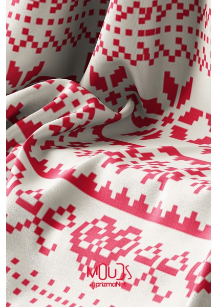 Yılbaşı Kazağı Desenli Süet Dertsiz Masa Örtüsü fırsatları