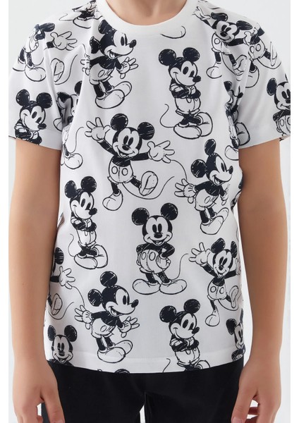 Mickey Mouse Erkek Çocuk Kapri Takım