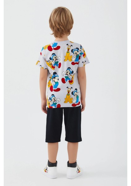 Mickey Mouse Erkek Çocuk Kapri Takım