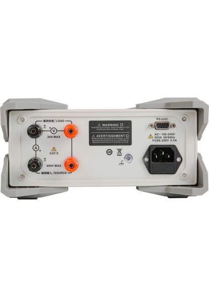 Unı-T UTE9802+ Ekonomik Taşınabilir Akıllı Dijital Güç Ölçer 600V 20.0A DC40Hz~400Hz