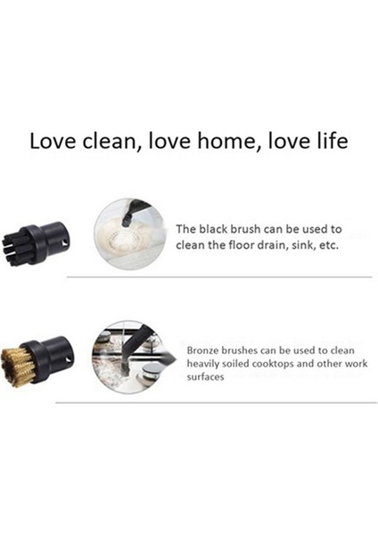 Запасные Части Пылесоса,adet Temiz Bebek Naylon ve Pirinç Fırça Memesi Karcher Sc Serisi Buharlı Temizleyici Sc1 Sc2 Sc3 Sc4 Sc5 Sc7 (Yurt Dışından) fiyatları