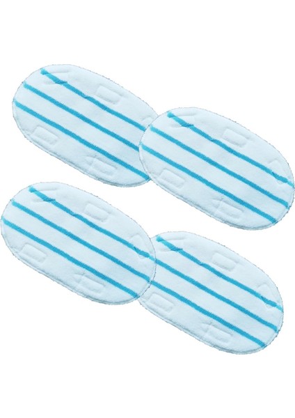 Запасные Части Пылесоса,pursteam Thermapro 10-In-1 Buharlı Paspas Için 4 Adet Paspas Pedleri Islak ve Kuru Ovma Için Yeniden Kullanılabilir Mikrofiber Pedler (Yurt Dışından)