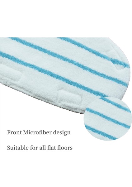Запасные Части Пылесоса,pursteam Thermapro 10-In-1 Buharlı Paspas Için 4 Adet Paspas Pedleri Islak ve Kuru Ovma Için Yeniden Kullanılabilir Mikrofiber Pedler (Yurt Dışından) fiyatları