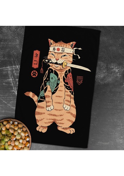 Catana: The Last Stand - Kedili Mutfak Havlusu 2 Adet fiyatları