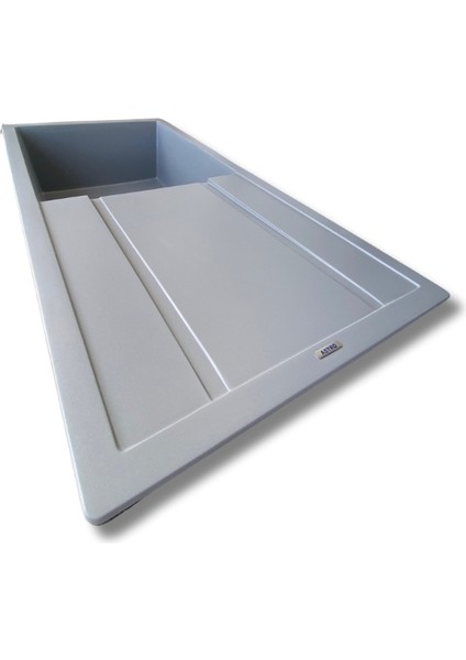 Comfort 99X50 cm Geniş Hazneli Gri Granit Evye fiyatları