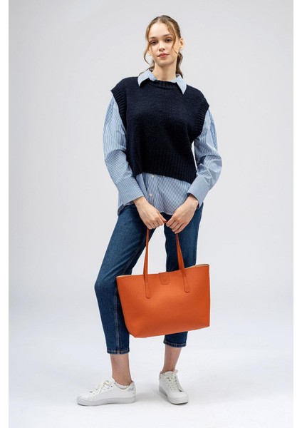 Kadın Büyük Suni Deri Tote Omuz Çantası fiyatları