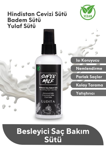 Ludita Besleyici Saç Bakım Sütü