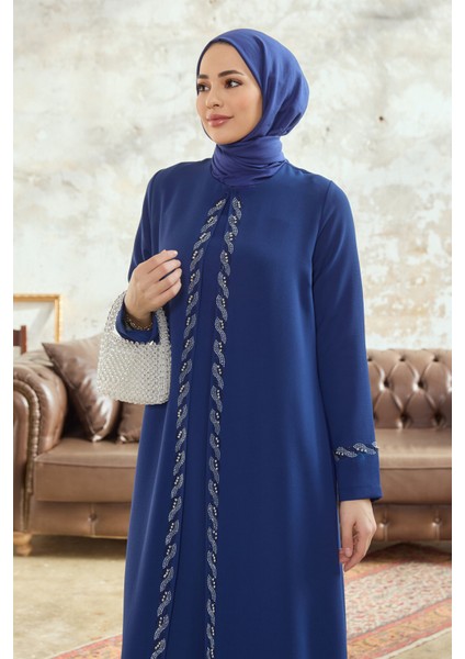 Lara Büyük Beden Abiye - Indigo fiyatları