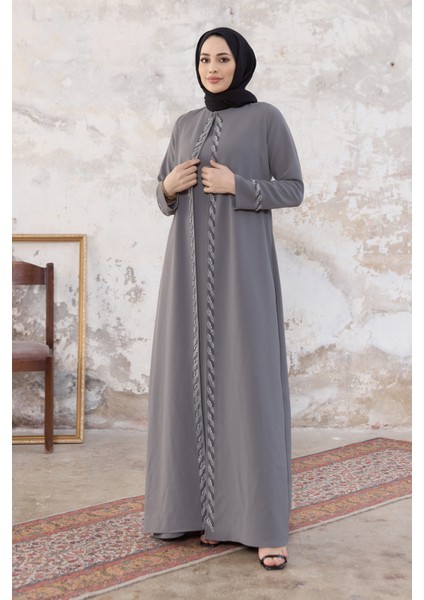 Lara Büyük Beden Abiye - Gri fırsatları