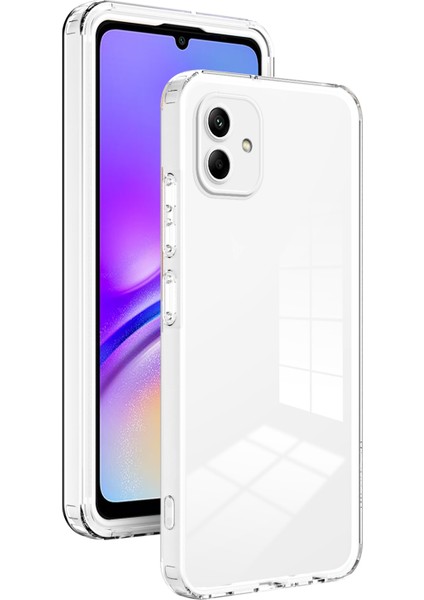 Samsung Galaxy A05 4g Tpu + Pc Şeffaf Telefon Kılıfı (Yurt Dışından)
