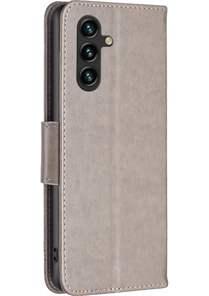Samsung Galaxy A55 5g Butterfly Baskılı Deri Stand Telefon Kılıfı (Yurt Dışından)