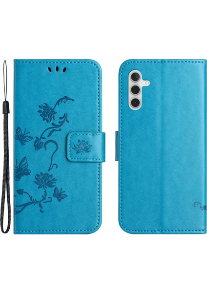 Samsung Galaxy A35 5g Baskılı Pu Deri Stand Cep Telefon Kılıfı (Yurt Dışından)