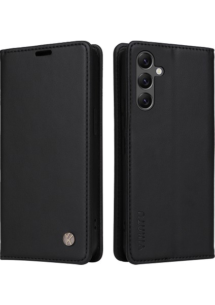 Samsung Galaxy A25 5g Manyetik Otomatik Kapanış Stand Cep Telefon Kılıfı (Yurt Dışından)
