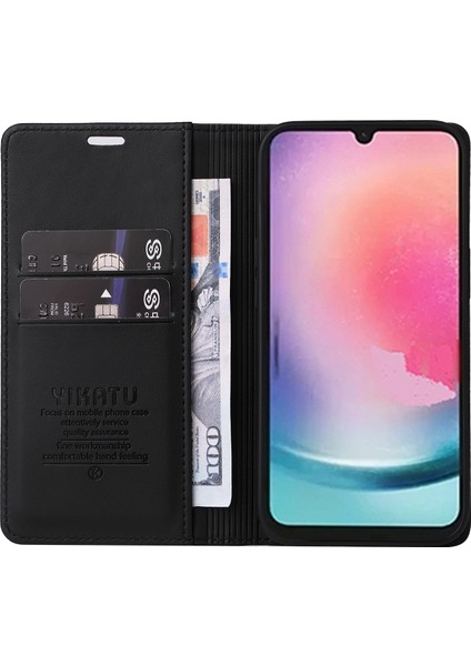 Samsung Galaxy A25 5g Manyetik Otomatik Kapanış Stand Cep Telefon Kılıfı (Yurt Dışından) fiyatları