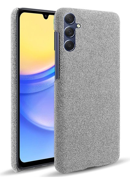 Samsung Galaxy A15 5g Slim-Fit Kumaş+Pc Akıllı Telefon Kılıfı (Yurt Dışından)