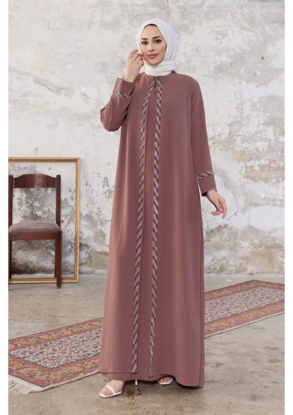 Lara Büyük Beden Abiye - Vizon modelleri