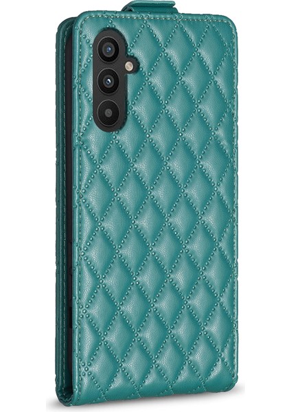 Samsung Galaxy A35 5g Dikey Deri Telefon Kılıfı (Yurt Dışından)