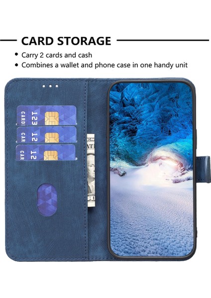 Samsung Galaxy A35 5g Baskılı Izgara Deri Telefon Kılıfı (Yurt Dışından)