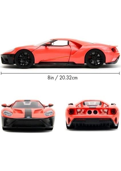 Jada Toys Pınk Slıps 1 24 Ford Gt 2017