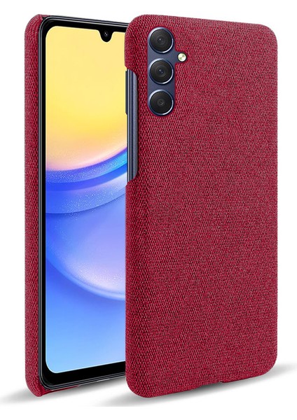Samsung Galaxy A15 5g Slim-Fit Kumaş+Pc Akıllı Telefon Kılıfı (Yurt Dışından)