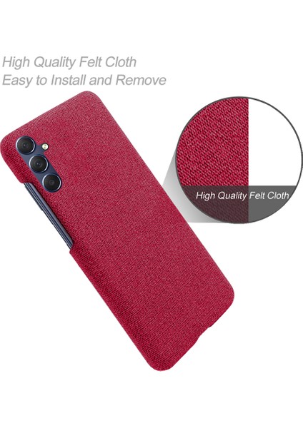 Samsung Galaxy A15 5g Slim-Fit Kumaş+Pc Akıllı Telefon Kılıfı (Yurt Dışından) fiyatları