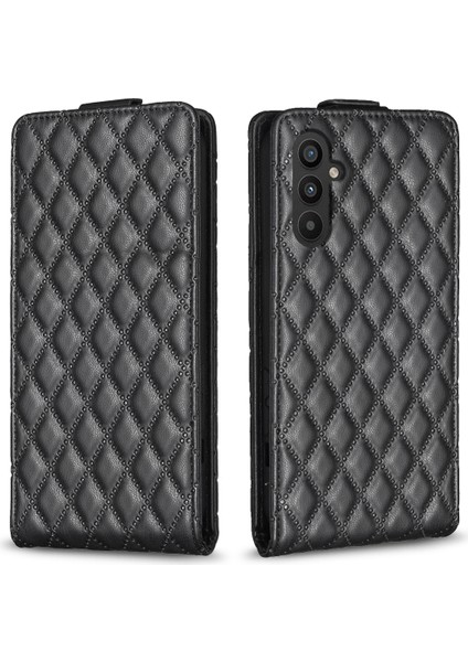 Samsung Galaxy A35 5g Dikey Deri Telefon Kılıfı (Yurt Dışından)