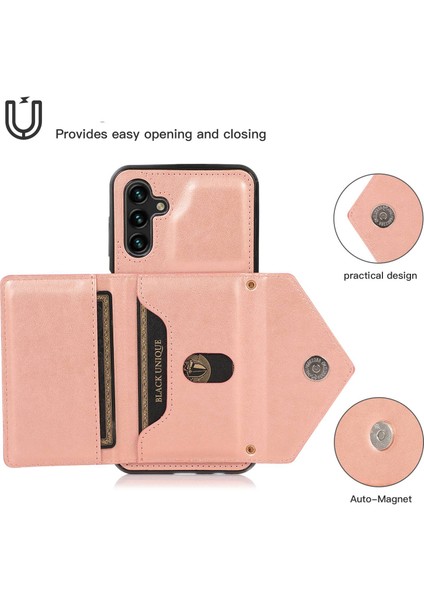 Samsung Galaxy A15 4g / 5g Pu+Tpu Telefon Kılıfı (Yurt Dışından)