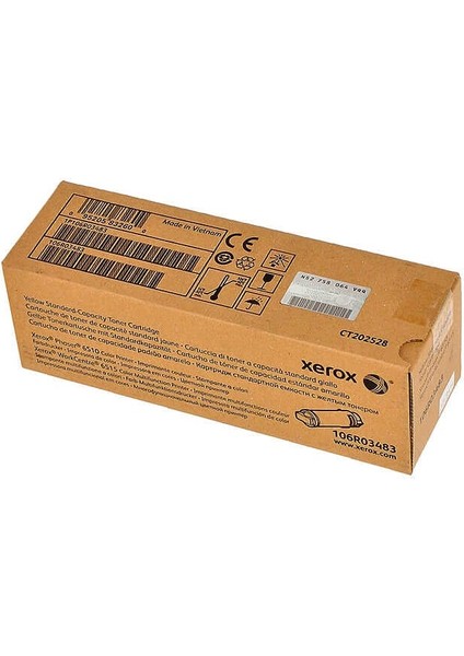 Phaser 6510/WC 6515 Std. Kap. Orijinal Yellow TONER-106R03483