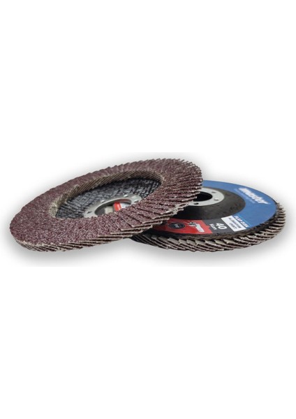 Flap Disk Zımpara 10'lu Paket 115 mm 40 Kum, Ao