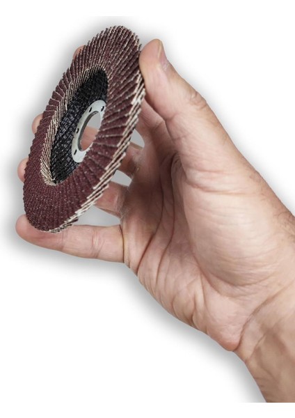 Flap Disk Zımpara 10'lu Paket 115 mm 40 Kum, Ao