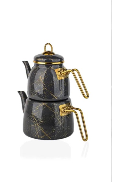 Vip Elite Class Kırık Mermer Çaydanlık Takımı Özel Tasarım A++ fiyatları