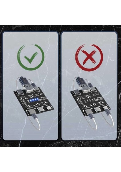 Siyah Stil 2x Dt3 Veri Kablosu Algılama Kurulu USB Kablosu Test Cihazı Ios Android Tip-C Kısa Devre Açma-Kapama Anahtarlama Test Kartı (Yurt Dışından) fırsatları