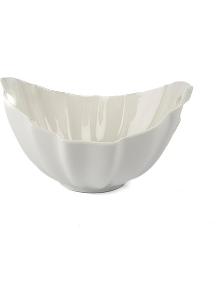 Beyaz Porselen Kase 28X23X15CM