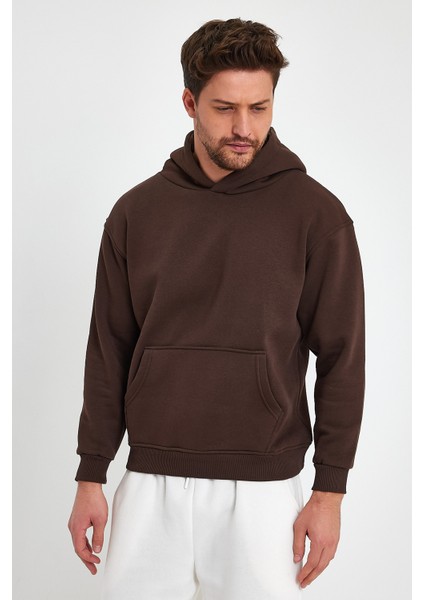 Kahverengi Hoodie, Oversize Sweatshirt, Erkek Hoodie indirimleri