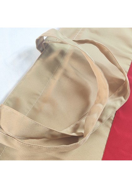 Mega Tote Çanta - Su Itici Plaj Çantası Günlük Omuz Çantası ve Kol Çantası The Tote Bag Bej
