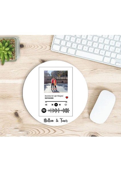 Sevdiğiniz Şarkı , Resimli , Isimli , Sport*fy Baskılı Mousepad