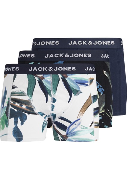 Jaclouıs Trunks 3 Pack Sn Pls Erkek Lacivert Büyük Boxer 12257400-04