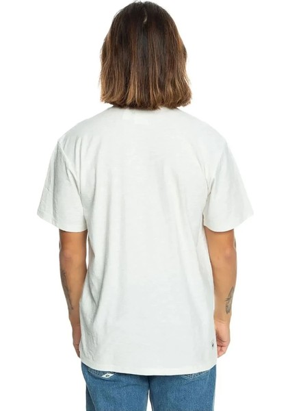 Slub Roundneck Erkek Beyaz Tshirt EQYKT04337-WBK0 fiyatları