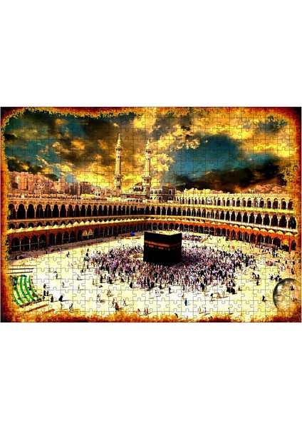 Ahşap Mdf Puzzle Yapboz Kabe 1 500 Parça 50*70 cm