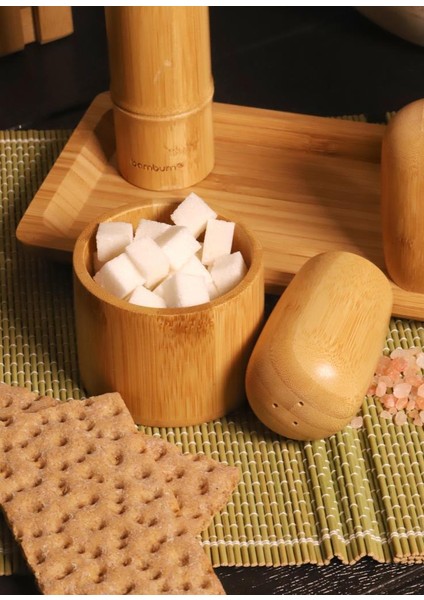 Atbyhome Standlı Tuzluk Biberlik Öğütücü Değirmen Seti Büyük 6 Parça modelleri