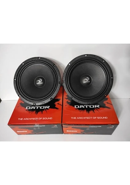 Sv 200.1 Yüksek Performanslı Profesyonel Midrange 20 cm 150W Rms 600W Maksimum (1 Takım/2 Adet Hoparlör)