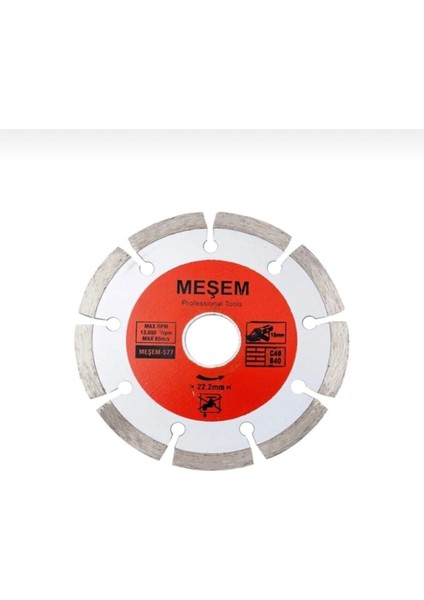 Meşem Seramik Mermer Kesici 115 mm