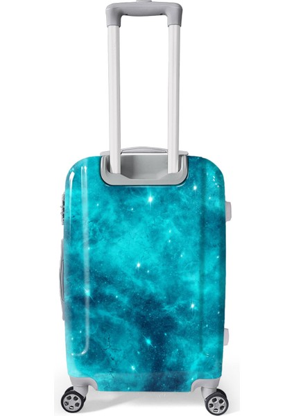 Renkli Desenli Pc Orta Boy Valiz (60CM) 16832 fırsatları