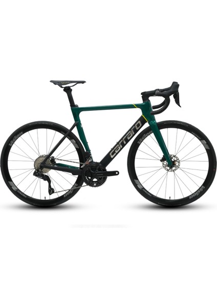 Fire 1.3 Ucı Aero Yol Bisikleti 51 cm 24 Vites Metalik Yeşil -Mat Siyah